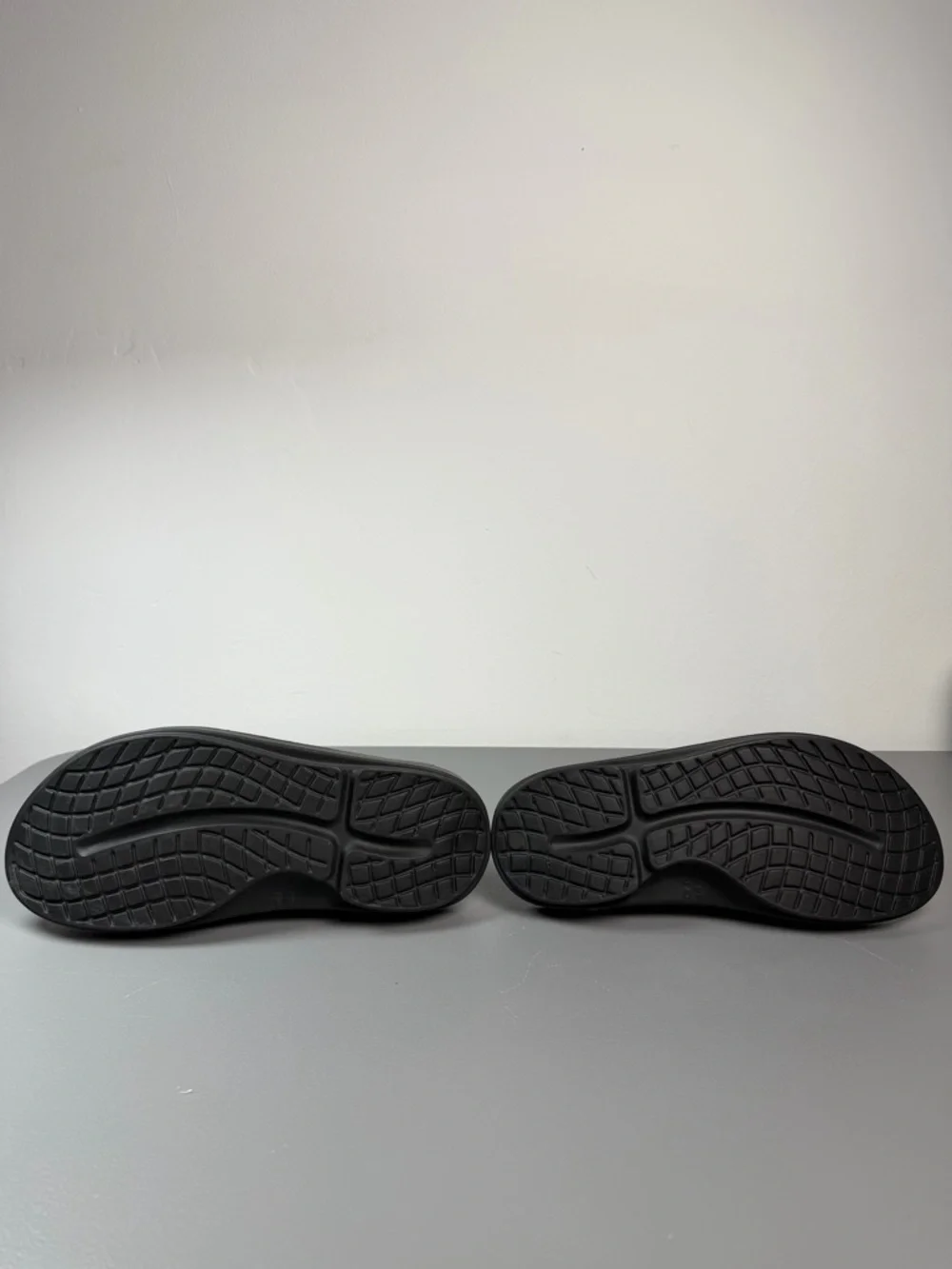 New OOFOS OOAHH Sport Slides Black Camo Recovery Slip On Sandal M7/W9 - Picture 7 of 11